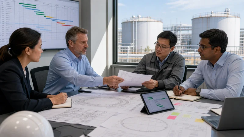 Change Order Control for International Storage Tank Projects