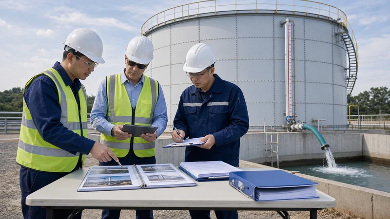 Commissioning and Initial Filling Records for Storage Tank Projects