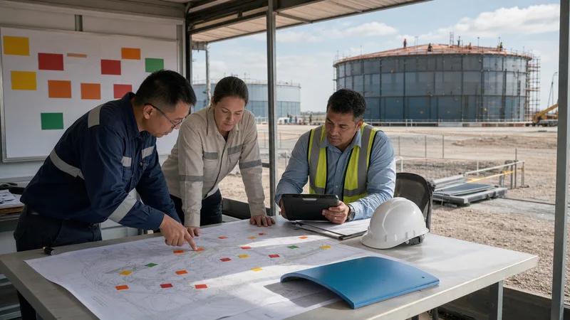 Risk Register and Early Warning Controls for International Tank Projects