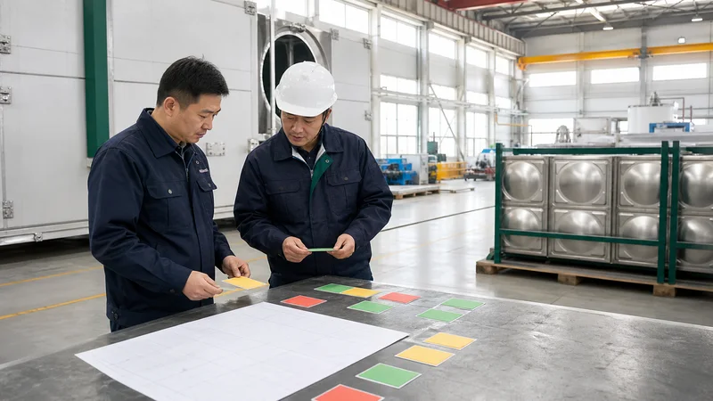 Supplier Performance Review and Improvement Plan for Industrial Tank Projects